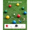 Premium Bocce Ball Set 107mm Resin Balls with Pallino Measuring Rope and Carry Bag Outdoor Lawn